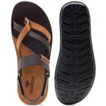 Provogue PV1109 Men Casual Sandals (Cafe & Tan)